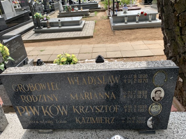 Kazimierz Piwko 1928 Mogilno - Grobonet - Wyszukiwarka osób pochowanych