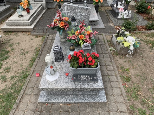 Grób Czesława Gąsiewska