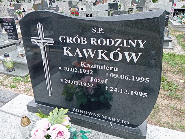 Józef Kawka 1932 Mogilno - Grobonet - Wyszukiwarka osób pochowanych