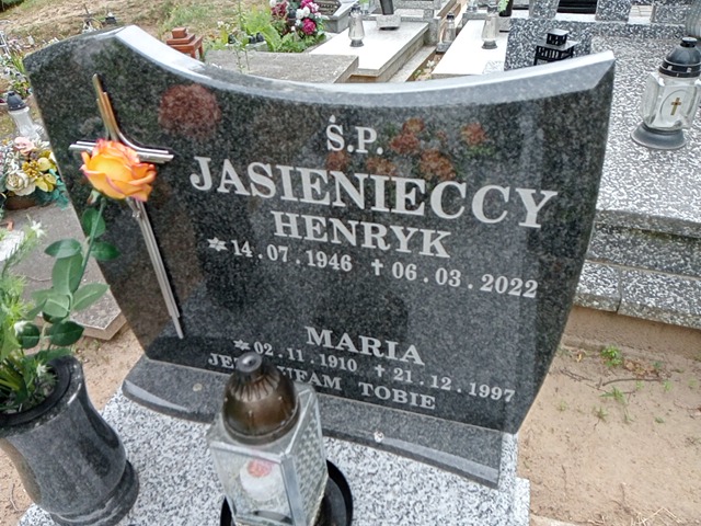 Henryk Jasieniecki 1946 Mogilno - Grobonet - Wyszukiwarka osób pochowanych
