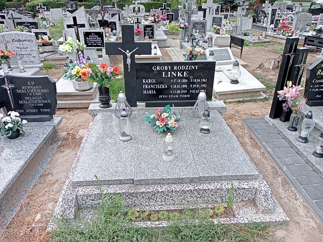 Grób Franciszka Linke