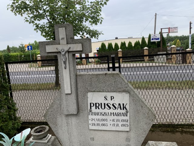 Franciszka Prussak 1903 Mogilno - Grobonet - Wyszukiwarka osób pochowanych