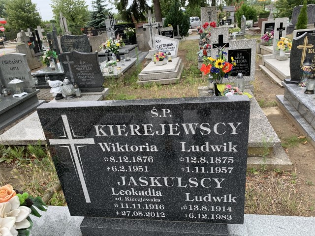 Leokadia Jaskulska 1916 Mogilno - Grobonet - Wyszukiwarka osób pochowanych