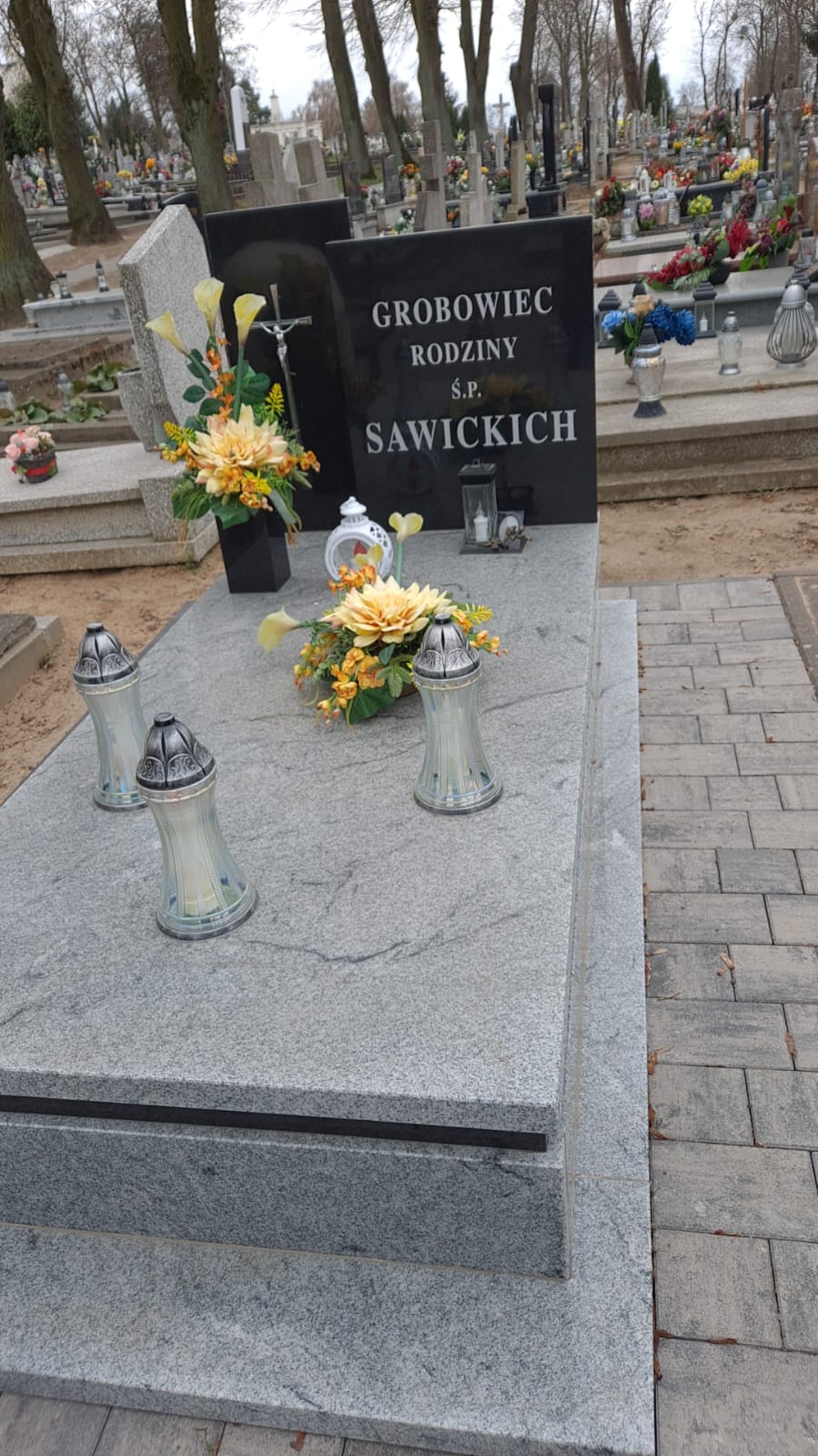 Bolesława Sawicka 1873 Mogilno - Grobonet - Wyszukiwarka osób pochowanych