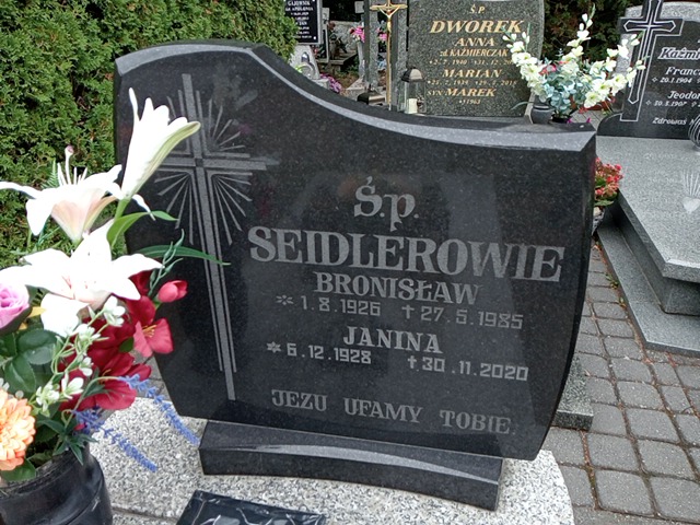 Bronisław Seidler 1926 Mogilno - Grobonet - Wyszukiwarka osób pochowanych