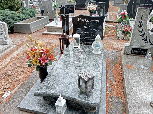 Grób Maria Morkowska