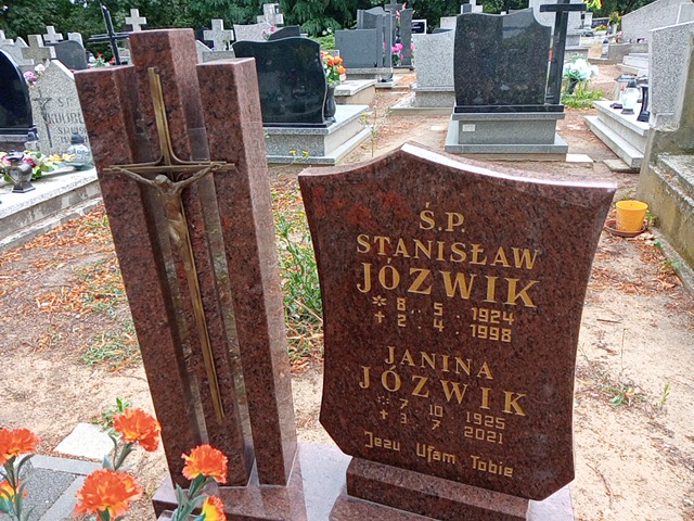 Stanisław Jóźwik 1924 Mogilno - Grobonet - Wyszukiwarka osób pochowanych