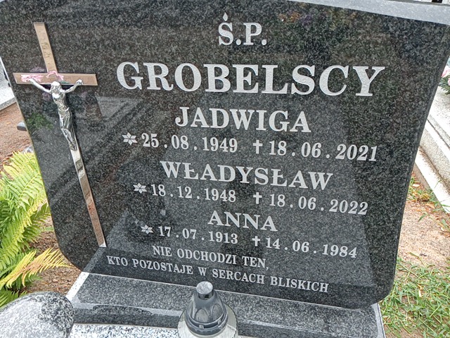 Władysław Grobelski 1948 Mogilno - Grobonet - Wyszukiwarka osób pochowanych