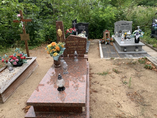 Grób Jadwiga Wilk
