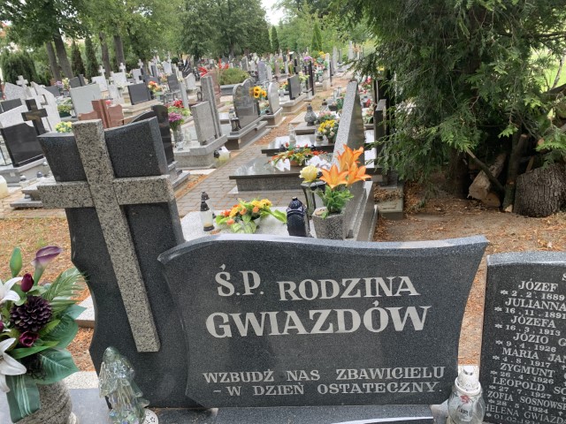 Józefa Gwiazda 1889 Mogilno - Grobonet - Wyszukiwarka osób pochowanych