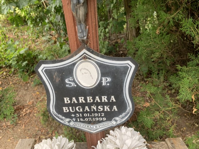 Barbara Bugańska 1912 Mogilno - Grobonet - Wyszukiwarka osób pochowanych