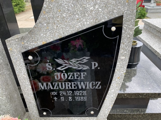 Józef Mazurewicz 1928 Mogilno - Grobonet - Wyszukiwarka osób pochowanych