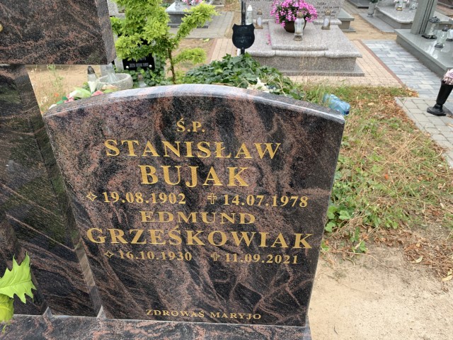 Stanisław Bujak 1902 Mogilno - Grobonet - Wyszukiwarka osób pochowanych