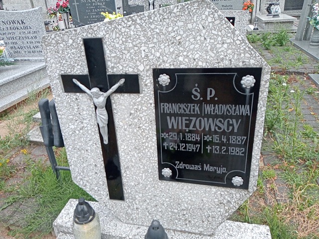 Franciszek Więzowski 1884 Mogilno - Grobonet - Wyszukiwarka osób pochowanych