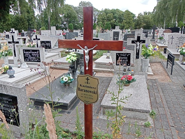 Kazimierz Baranowski 1955 Mogilno - Grobonet - Wyszukiwarka osób pochowanych