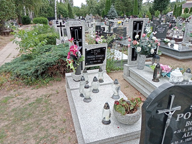 Grób Zbigniew Głowacki
