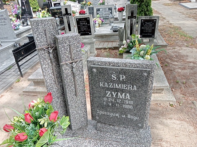 Kazimiera Zyma 1918 Mogilno - Grobonet - Wyszukiwarka osób pochowanych