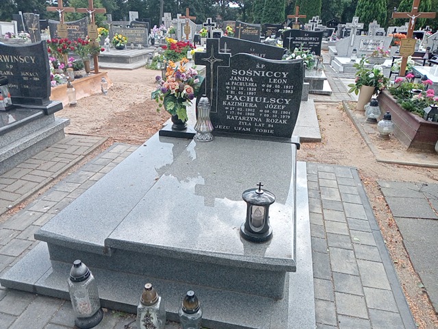 Grób Janina Sośnicka