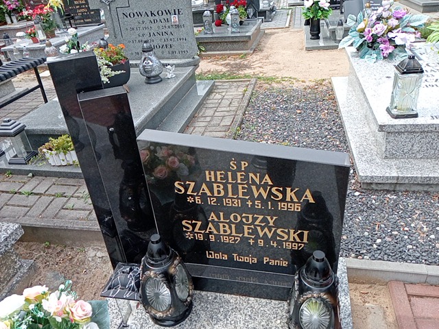 Alojzy Szablewski 1927 Mogilno - Grobonet - Wyszukiwarka osób pochowanych