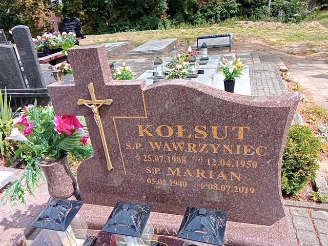 Janina Kołsut 1948 Mogilno - Grobonet - Wyszukiwarka osób pochowanych